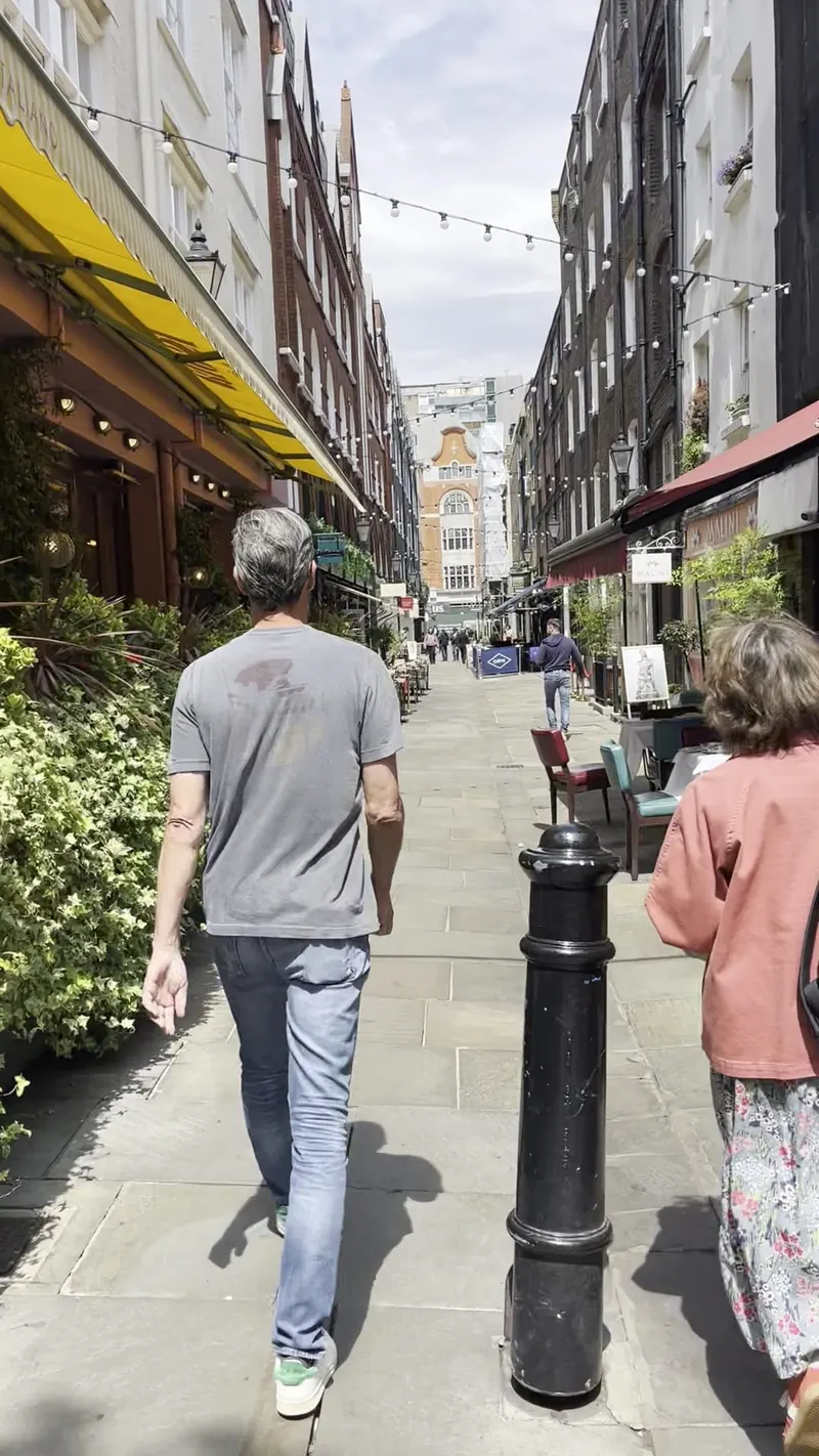 St Christopher's Place in Marylebone, London