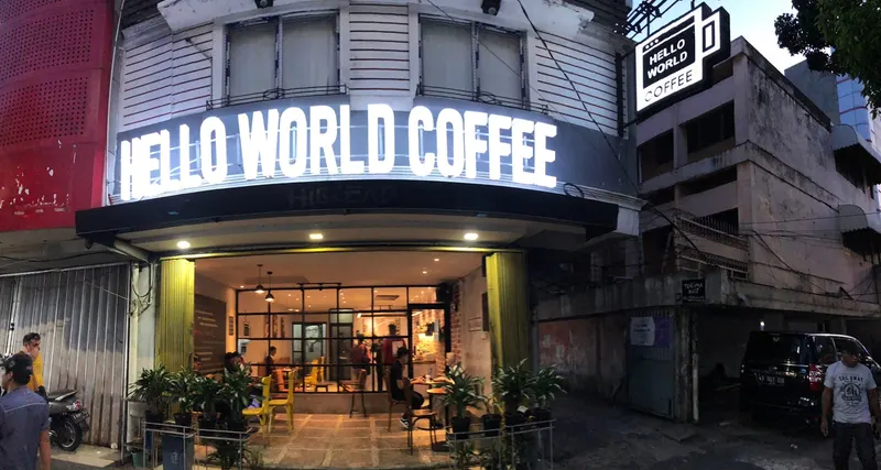 Hello World Coffee in Mangga Besar, Jakarta