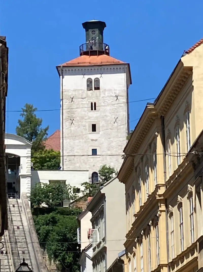 Lotrscak Tower in Zagreb