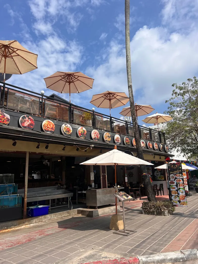 Aqua Restaurant & Bar at Kata beach in Kata, Phuket