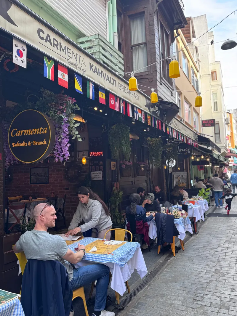 Cafe Carmenta in Beşiktaş, Istanbul