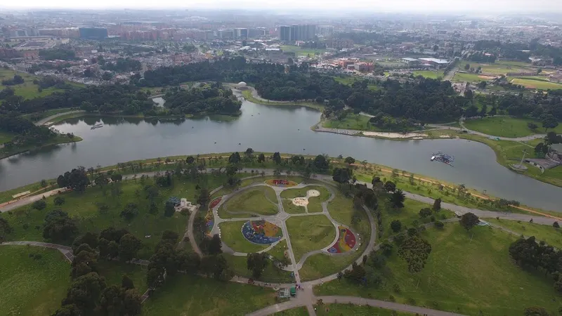Simon Bolivar Metropolitan Park in Bogota