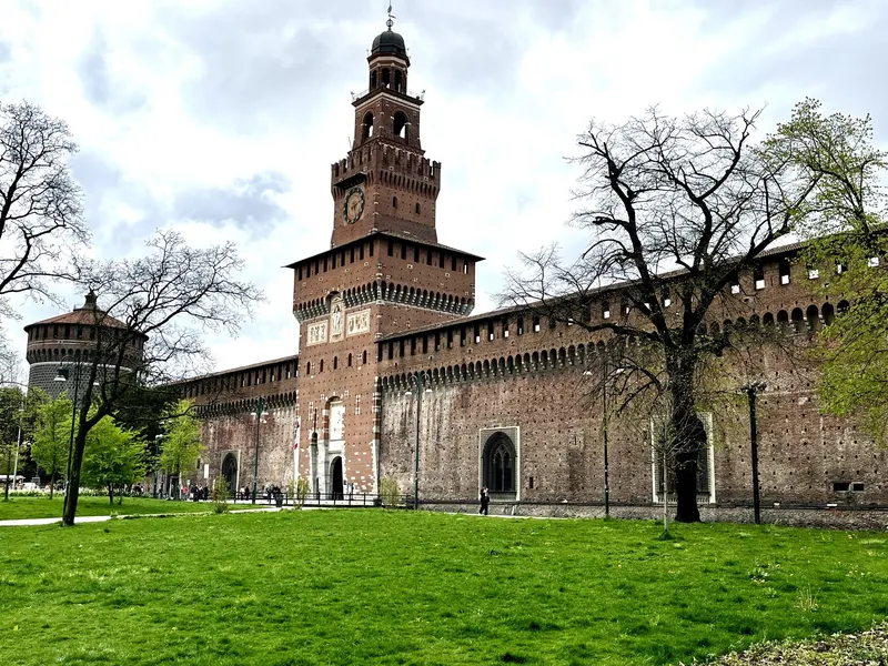 Sforza Castle in Milan