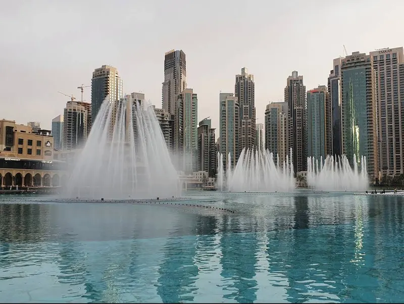 Dubai Fountain in Dubai