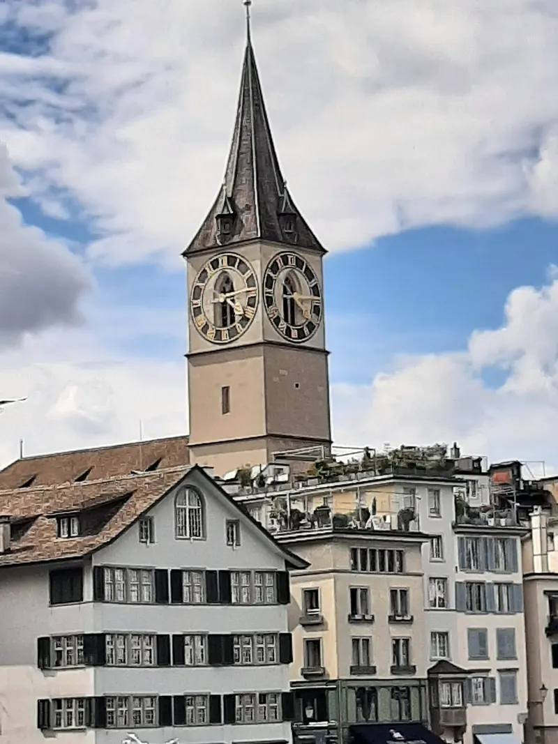 St Peter Church in Zurich