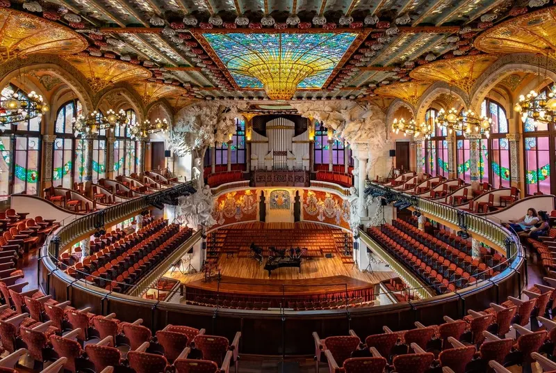 Palau de la Musica Catalana in Barcelona