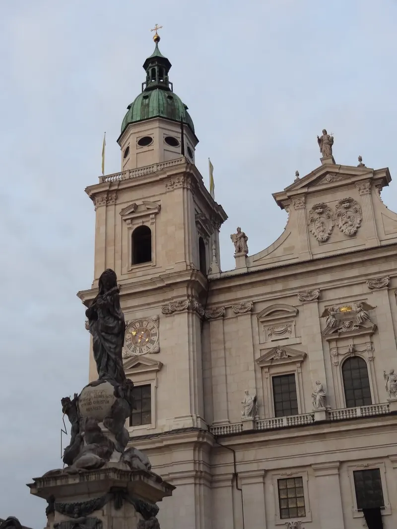 Residenzplatz and DomQuartier in Salzburg