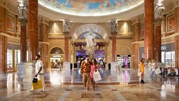 Caesars Palace and the Forum Shops