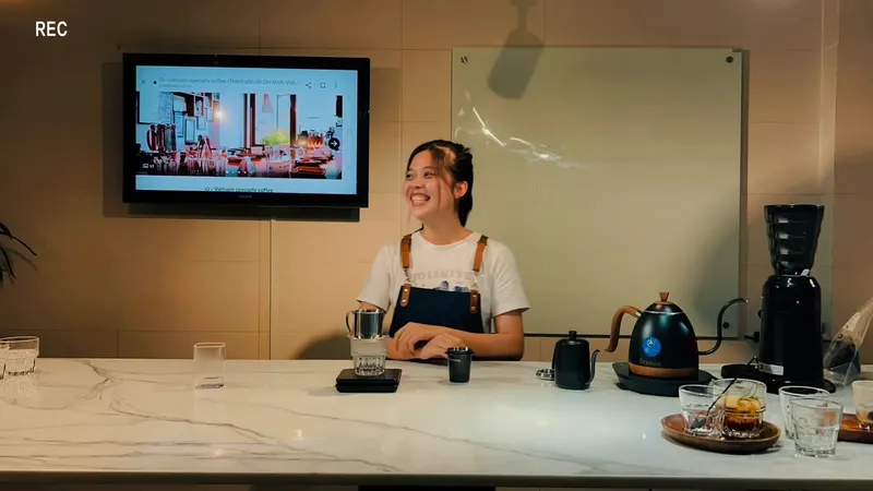 iO Coffee in Phu My Hung, Ho Chi Minh City
