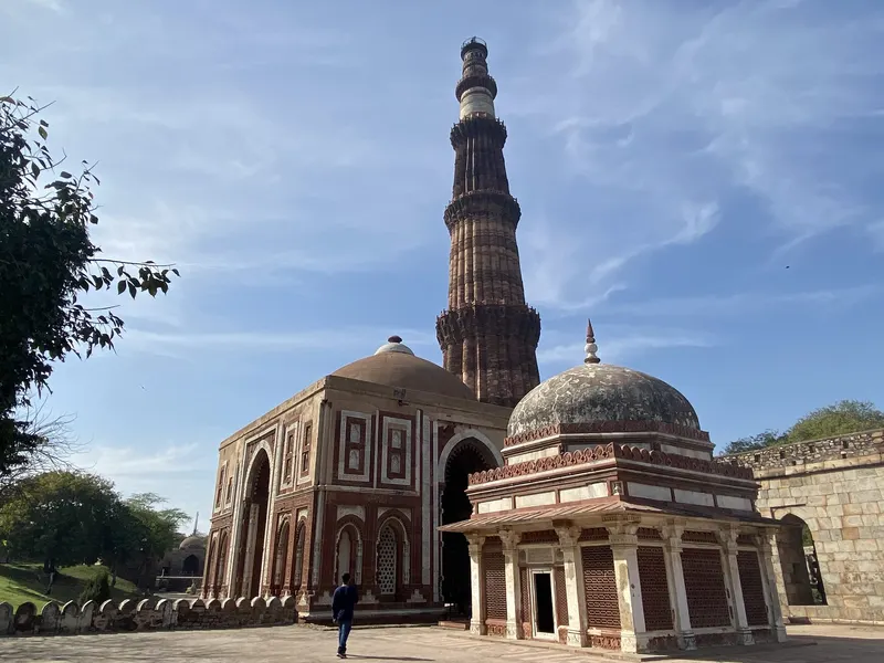 Qutb Minar in Delhi