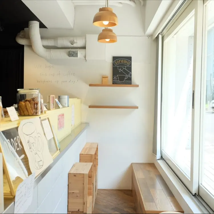 sorama coffee in Jingumae, Tokyo