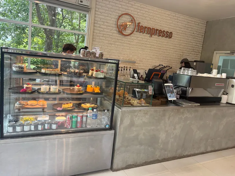 Fernpresso at Lake