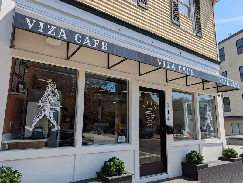 Viza Cafe in Jamaica Plain, Boston