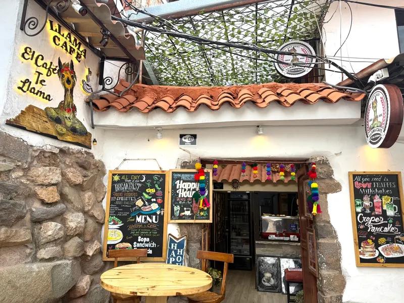 Llama Café II in Cusco Region, Cusco