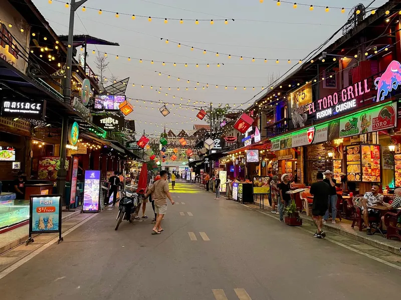 Old Market and Pub Street in Siem Reap