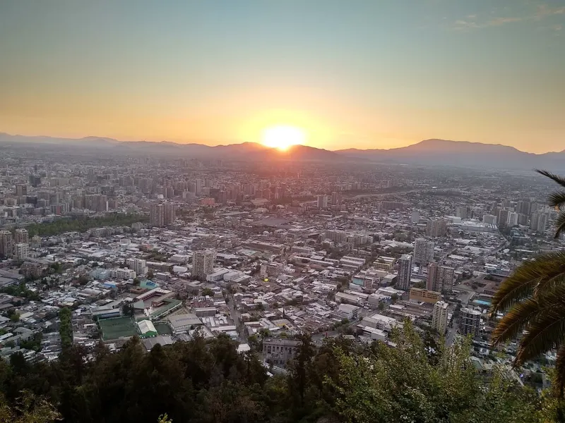 Cerro San Cristobal in Santiago