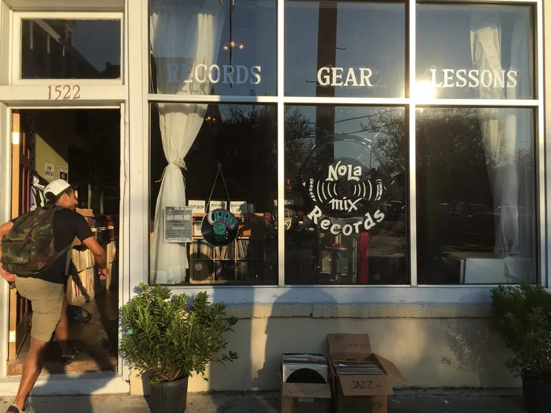 NOLA Mix Records in Lower Garden District, New Orleans