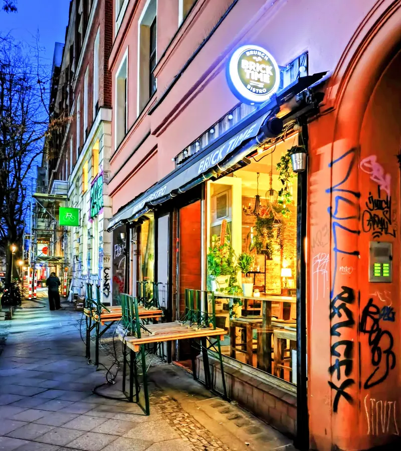 Café Brick Time in Neukolln, Berlin