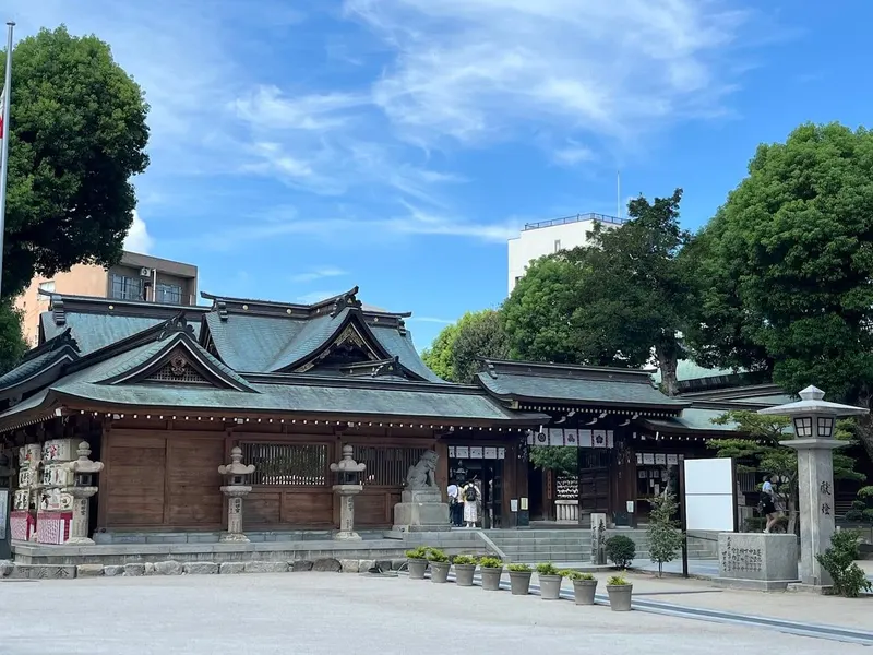 Kushida Shrine in Fukuoka