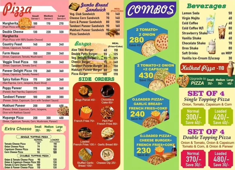 Mapango Pizza in Durgakund, Varanasi