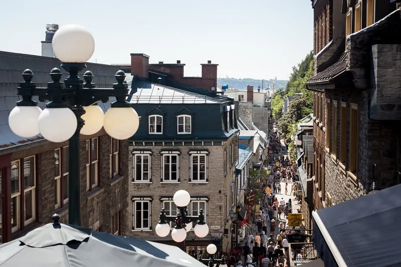 Quartier Petit Champlain in Quebec City