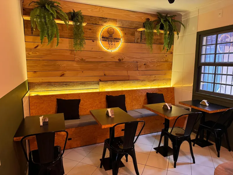 Brew House Coffee Shop in Santo Amaro, Sao Paulo