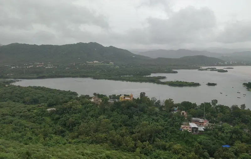 Doodh Talai and ropeway in Udaipur