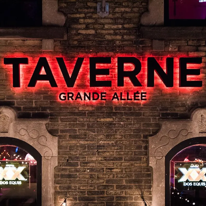 Taverne Grande Allée in Quartier Petit-Champlain, Quebec City