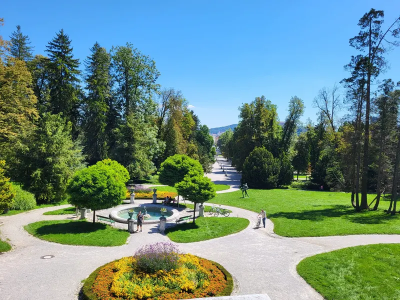 Tivoli Park in Ljubljana