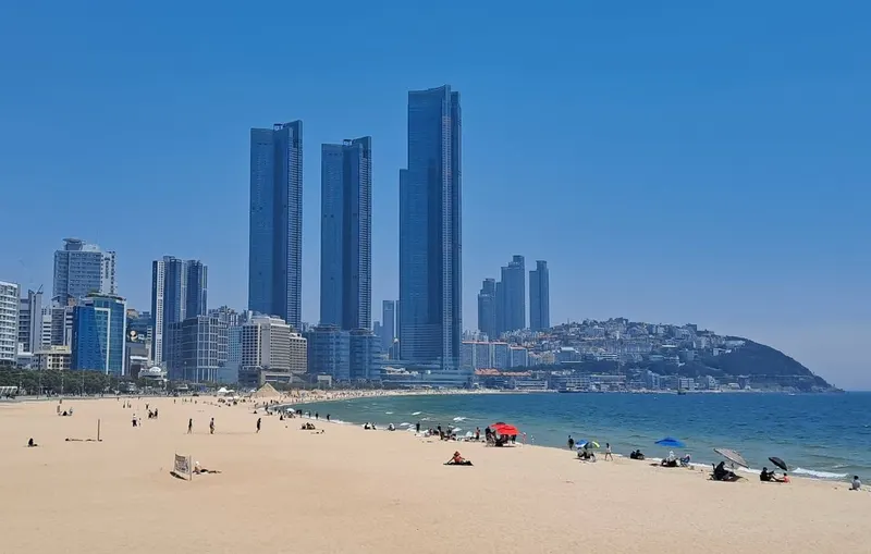 Haeundae Beach in Busan