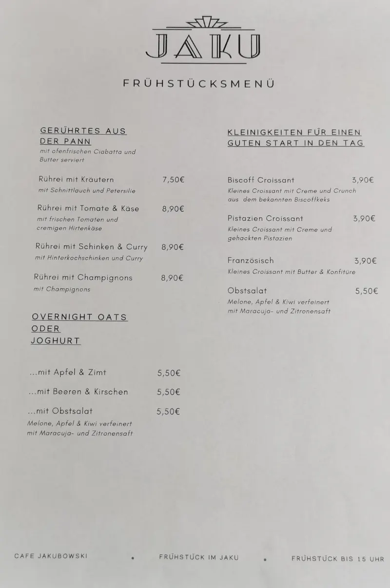 Café Jakubowski in Mülheim, Cologne
