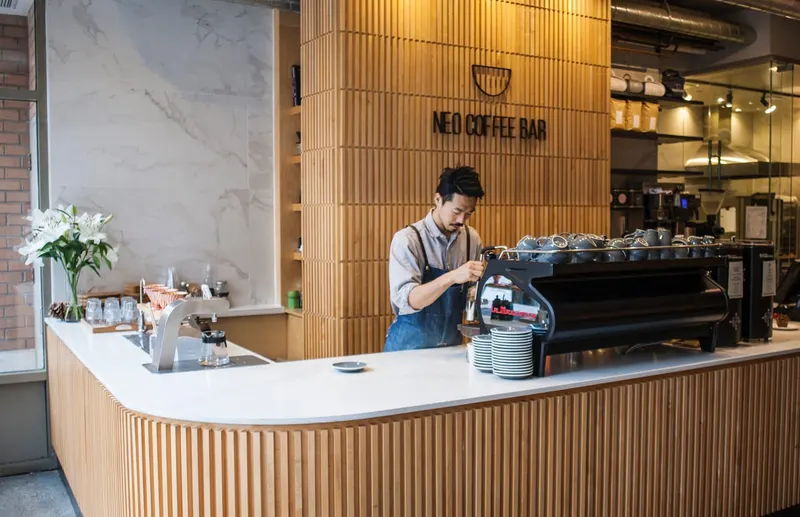 Neo Coffee Bar Bay X College in Yonge-Bay Corridor, Toronto