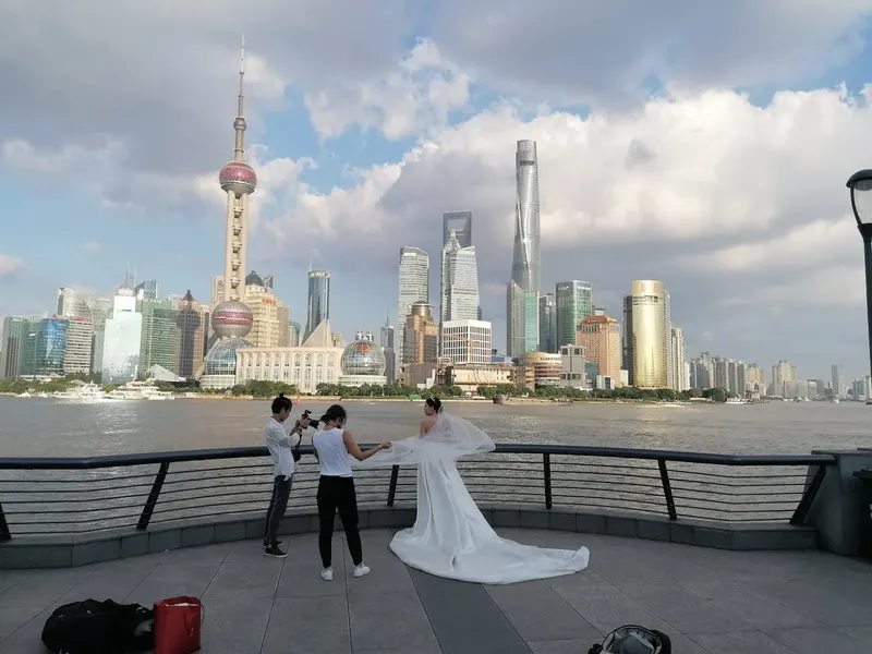 The Bund in Shanghai