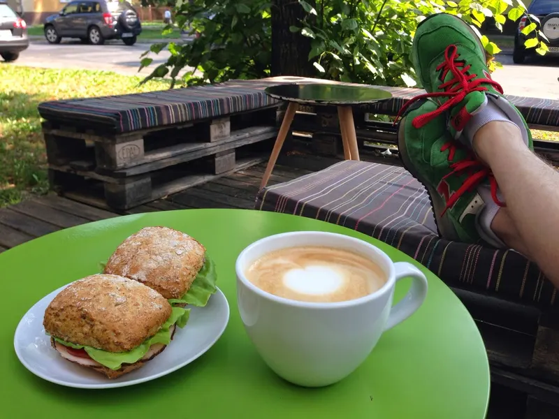 U Krawca Café in Grochów, Warsaw
