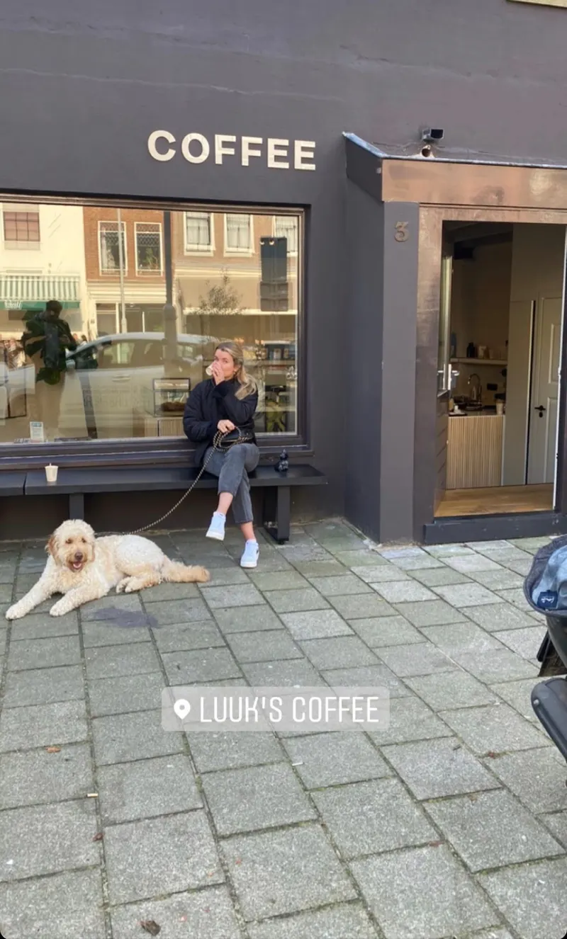 Luuk's Coffee Noordermarkt in Jordaan, Amsterdam