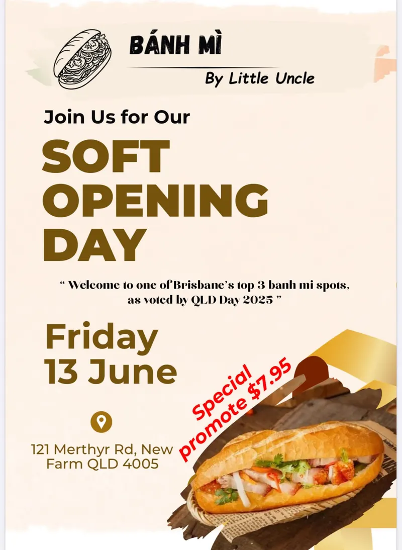 Banh mi by Little Uncle (New Farm) in New Farm, Brisbane