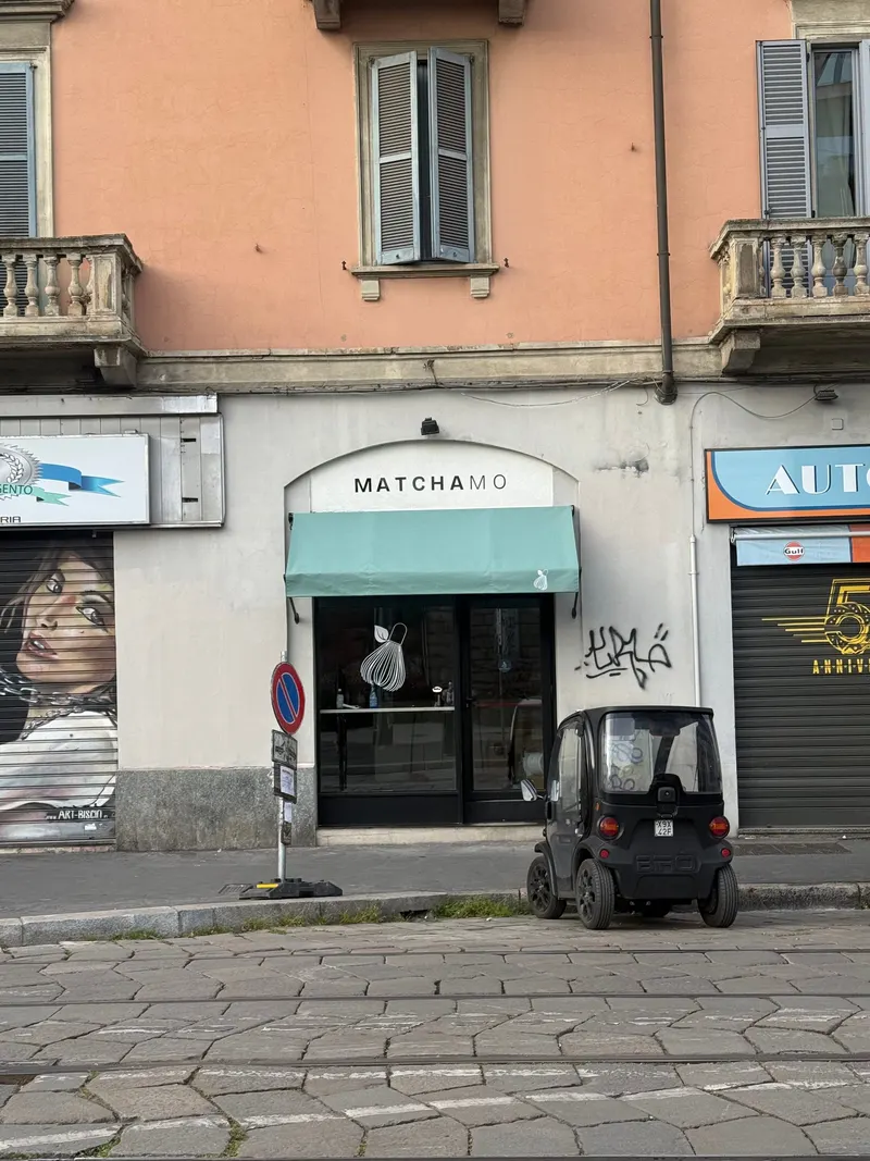 MatchaMo Cafe in Garibaldi Repubblica, Milan