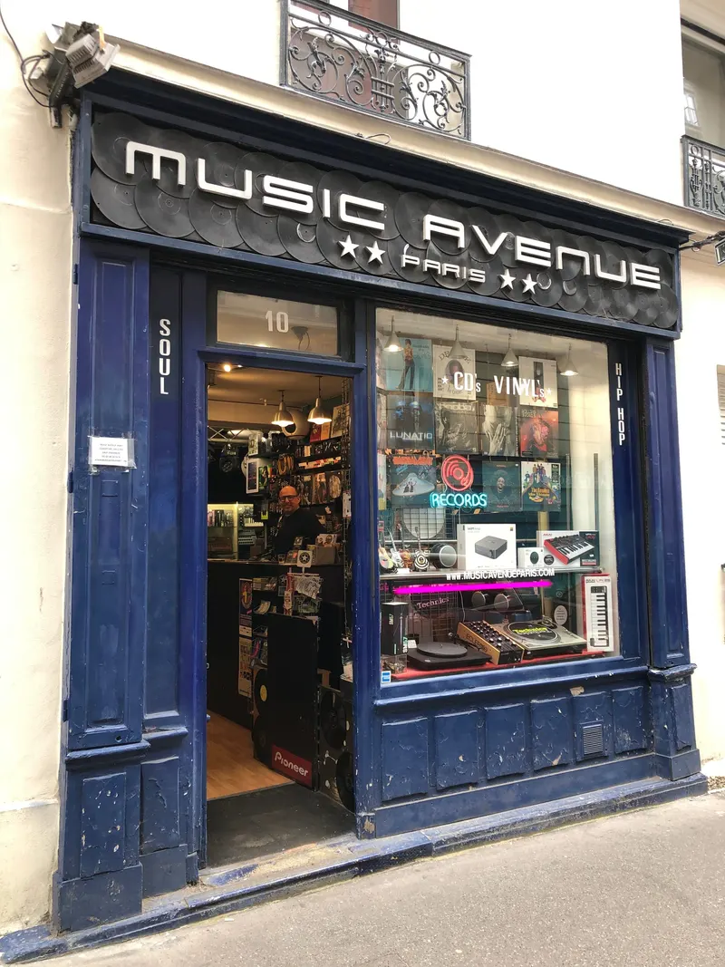 Music Avenue in Sainte-Marguerite, Paris