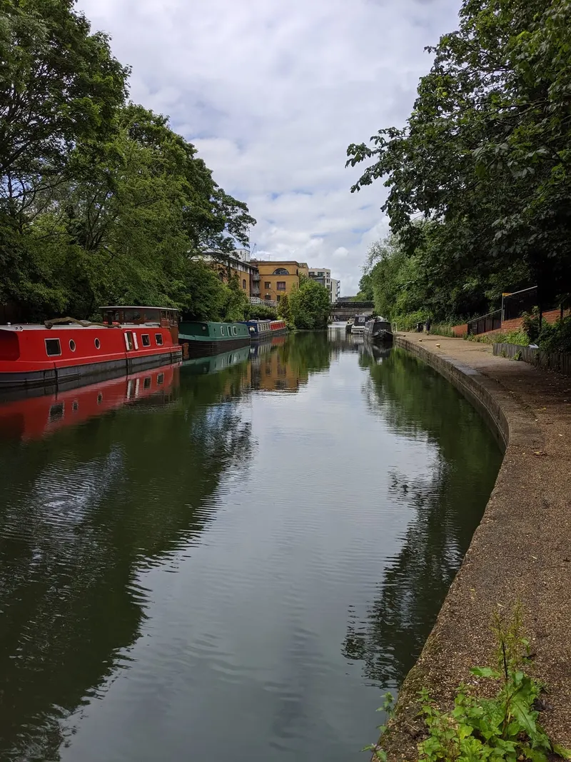 Regent's Canal in King's Cross, London