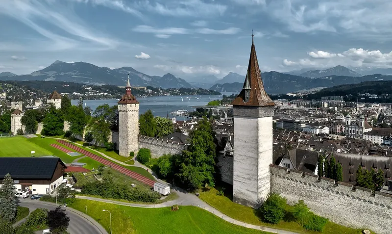 Musegg Wall in Lucerne