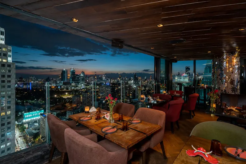 Bangkok Heightz Rooftop (Restaurant & Bar 39th floor) in Khlong Toei Nuea, Bangkok