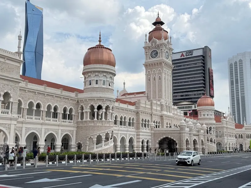 Merdeka Square and Sultan Abdul Samad Building in Kuala Lumpur