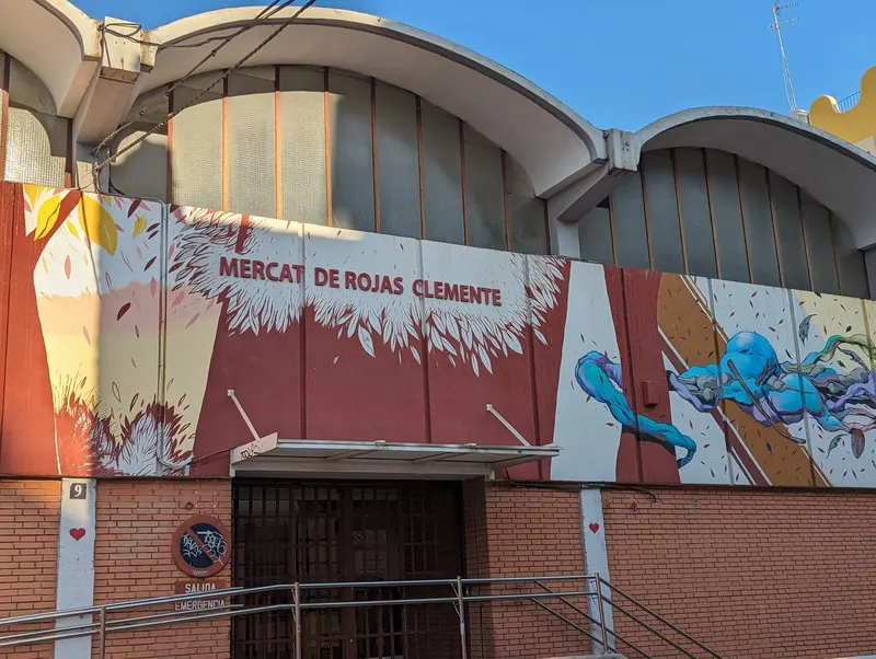 Rojas Clemente Market in el Botànic, Valencia