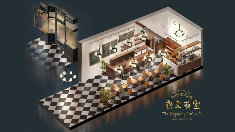 The Singularity Co Working Space in Zhongzheng, Taipei