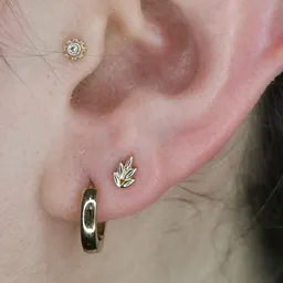 naked steel piercing
