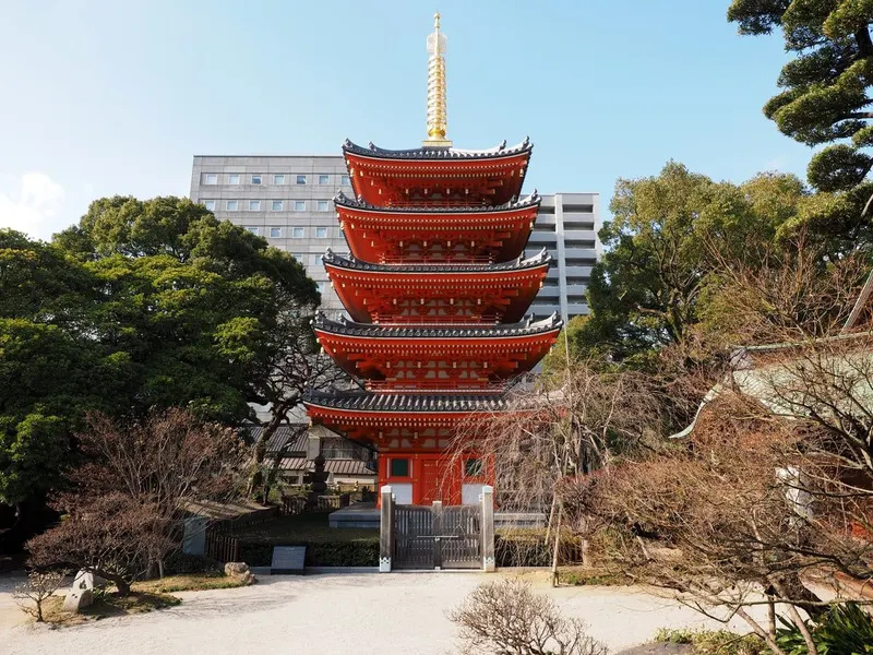 Tochoji Temple in Fukuoka