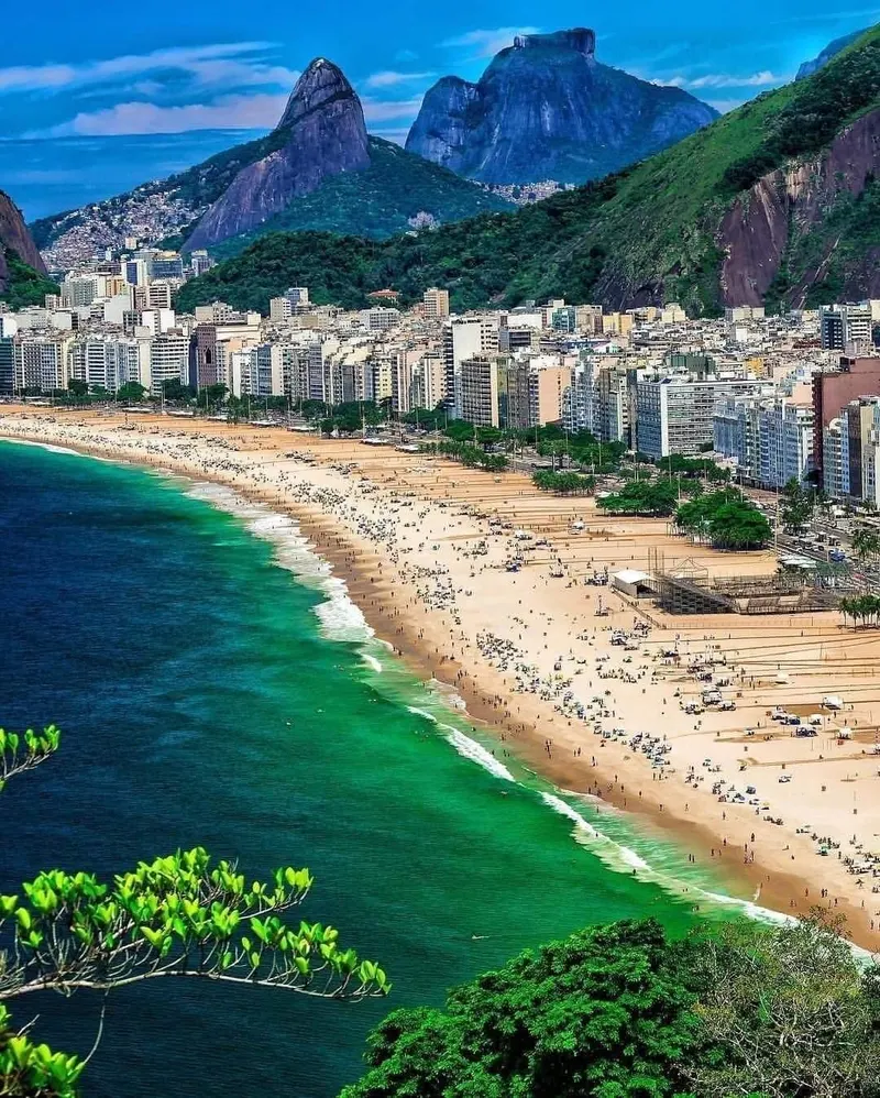 Copacabana Beach in Rio de Janeiro