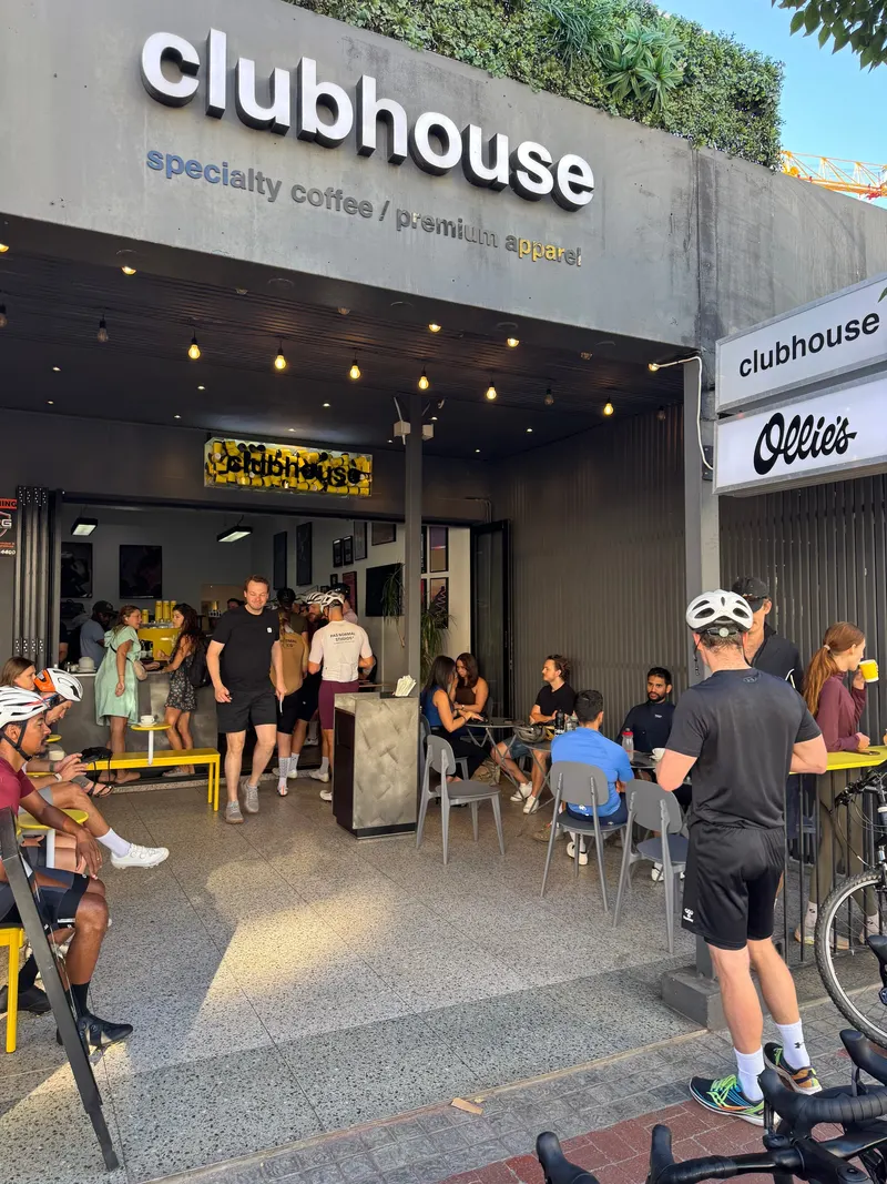 Ollies specialty coffee and Pas Normal Studios - OSCS clubhouse
