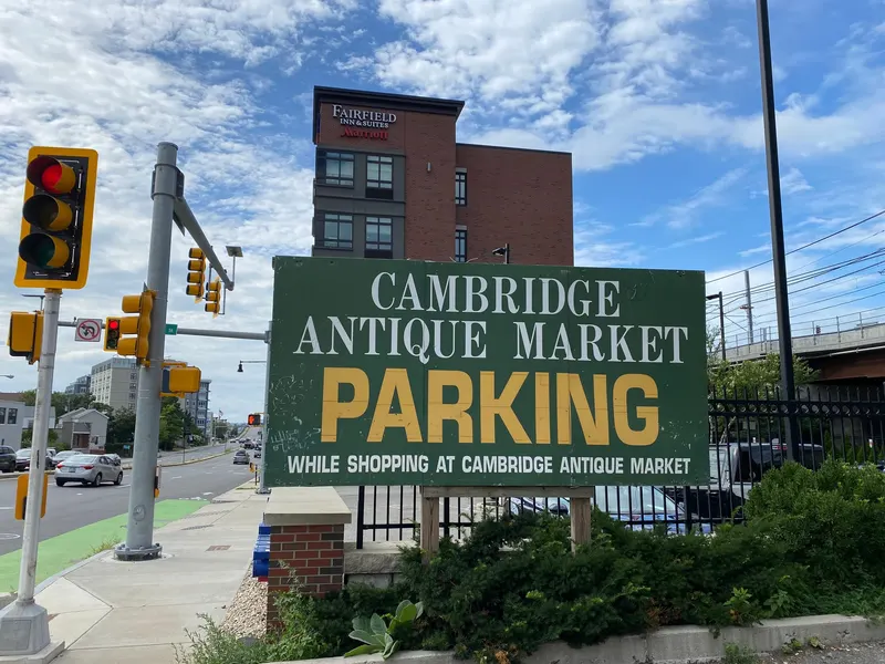Cambridge Antique Market in East Cambridge, Boston