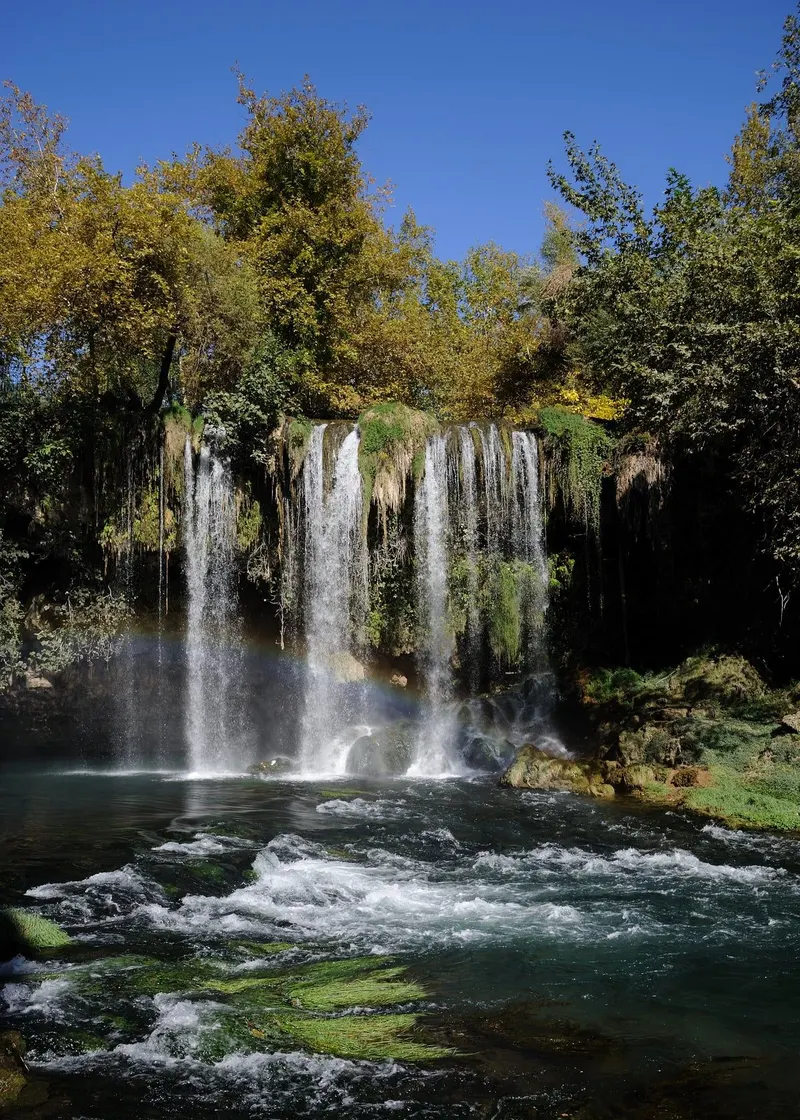 Düden Upper Waterfalls in Antalya